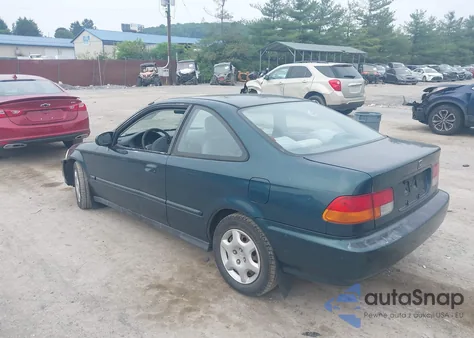 1998 Honda Civic Ex from USA, damaged, VIN 1HGEJ8148WL134623